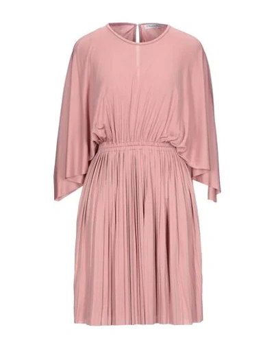 Dior Short Dresses In Pastel Pink