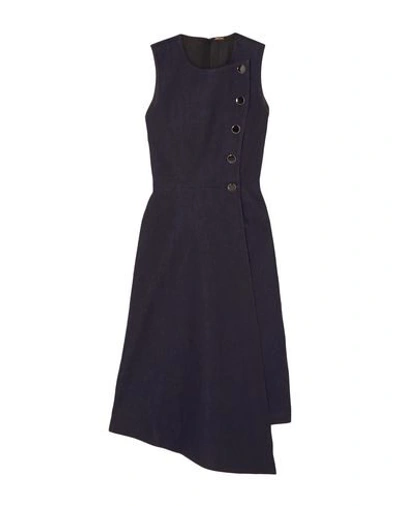 Adam Lippes Midi Dresses In Blue