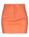 L'autre Chose Mini Skirts In Orange
