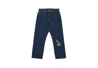 Pre-owned Palace  Tweety-p Jean Mid Wash