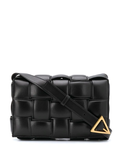 Bottega Veneta Padded Cassette Bag In Black