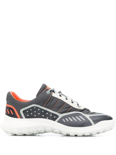 Camper Men's Crclr Textile Nubuck Chunky Sneakers In Grey White