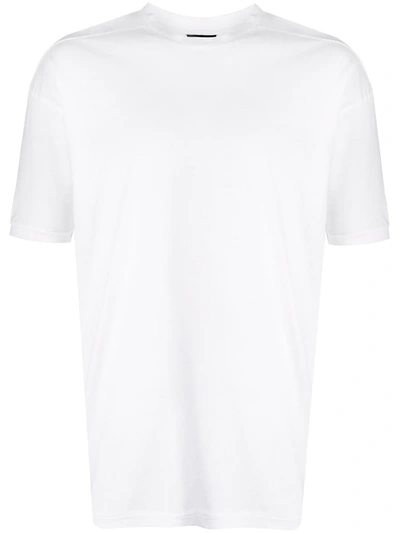 Thom Krom Graphic-print Crew Neck T-shirt In White
