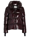 Sam Freestyle Down Puffer Jacket In Merlot