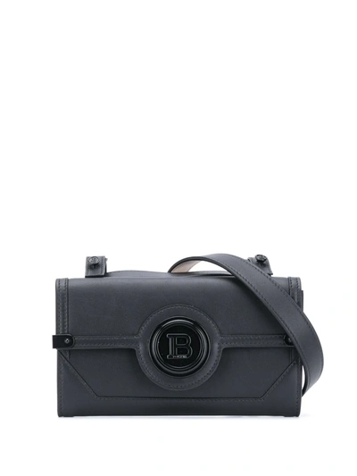 Balmain B-buzz Logo Belt Bag In Black