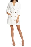 Adelyn Rae Kayle Jacket Dress In White