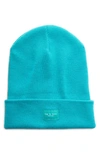 Rag & Bone Addison Merino Wool Beanie In Teal