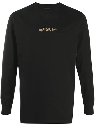 Maharishi Dragon's Journey Long-sleeve T-shirt In Black