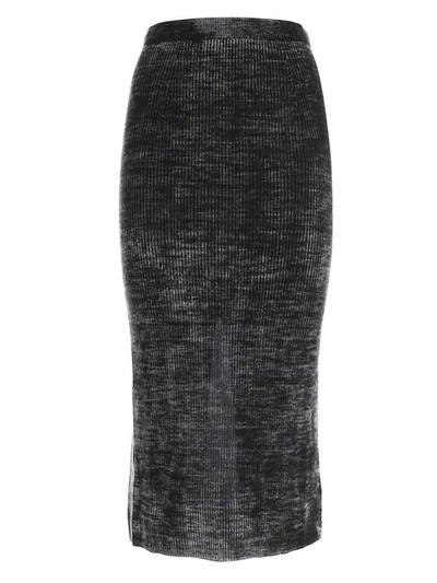 Diesel Isla Skirt In Black And Grey