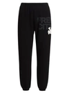 Free City Cotton Logo Sweatpants In Black Space