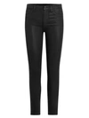 Joe's Jeans The Charlie High-rise Coated Ankle Skinny Jeans In Ramsie