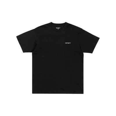 Carhartt S/s Script Embroidery T-shirt (black/white)