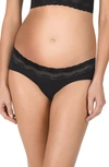 Natori Bliss Perfection Maternity Bikini Briefs In Black