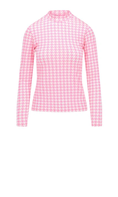 Balenciaga Women's Pink Modal T-shirt