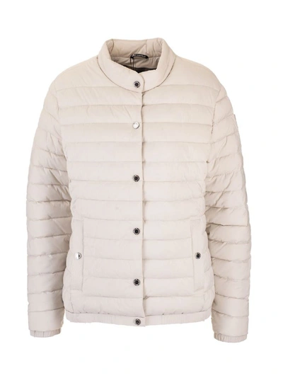 Moose Knuckles Women's White Polyester Down Jacket