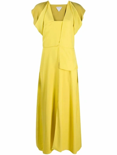Bottega Veneta Women's Yellow Viscose Dress
