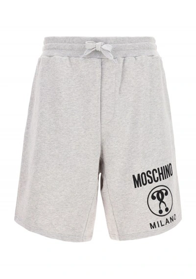 Moschino Bermuda Shorts In Grey