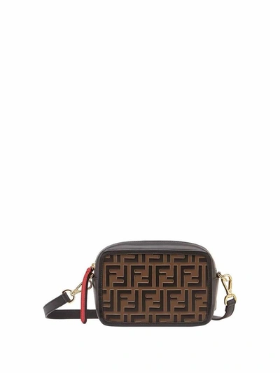 Fendi Women's Brown Leather Shoulder Bag