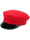 Ruslan Baginskiy Baker Boy Hat In Rosso