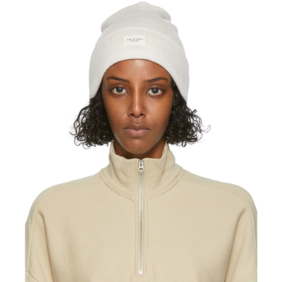 Rag & Bone Addison Merino Wool Beanie In Turtledove