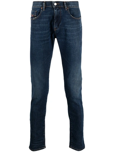 Diesel Slim-cut Denim Jeans In Blue