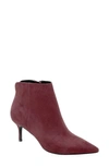 Charles By Charles David Accurate Bootie In Burgundy Suede
