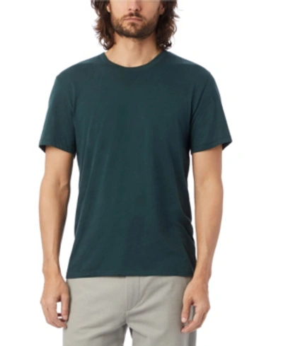 Alternative Apparel Men's Crew T-shirt In Deep Green