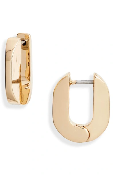 Jenny Bird Teeni Toni Link Earrings In High Polish Gold