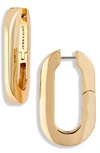 Jenny Bird Mega U-link Earrings In High Polish Gold