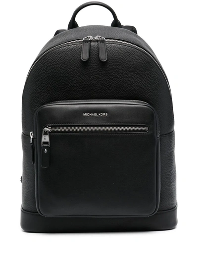 Michael Kors Commuter Multi-pocket Backpack In Black