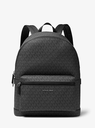 Michael Kors Cooper Logo Backpack In Black