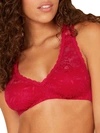 Cosabella Never Say Never Racerback Bralette In Deep Ruby
