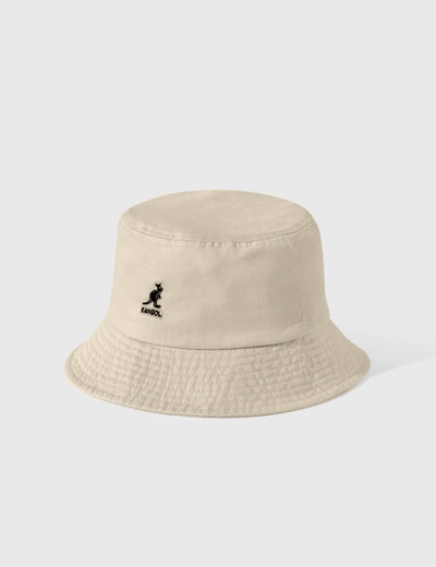 Kangol Washed Bucket In Green