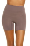 Yummie Bria Comfortably Curved Shaping Short In Sparrow