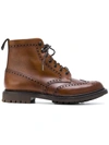 Church's Churchs Mcfarlen 2 Commando Sole Brogue Boot In Brown