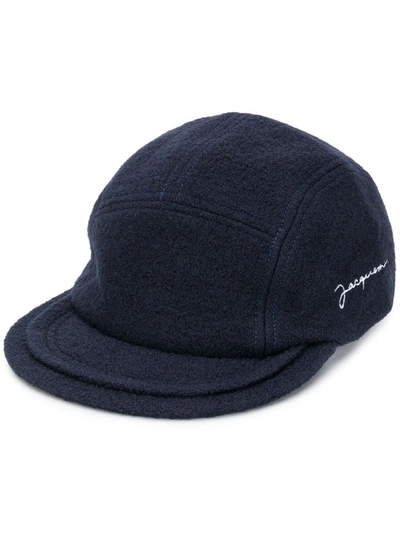 Jacquemus Men's Blue Wool Hat