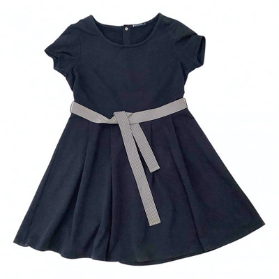 Pre-owned Petit Bateau Mid-length Dress In Blue