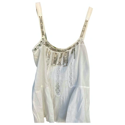 Pre-owned Maje Camisole In White