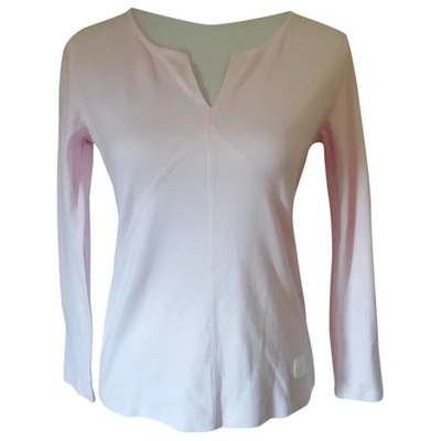 Pre-owned Courrèges Pink Cotton Top
