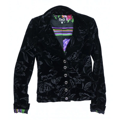 Pre-owned Dolce & Gabbana Short Waistcoat In Black