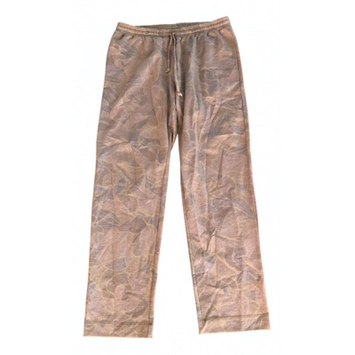 Pre-owned Dries Van Noten Large Trousers In Multicolour
