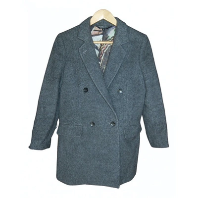 Pre-owned Paul Smith Grey Wool Coat