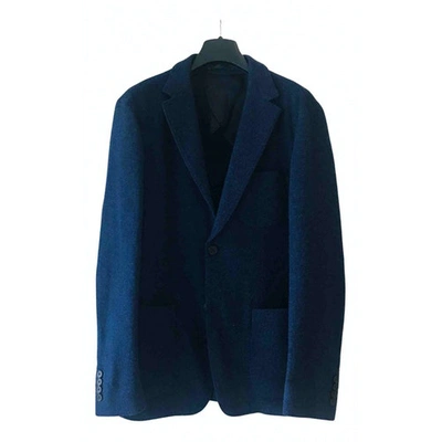 Pre-owned Z Zegna Jacket In Navy