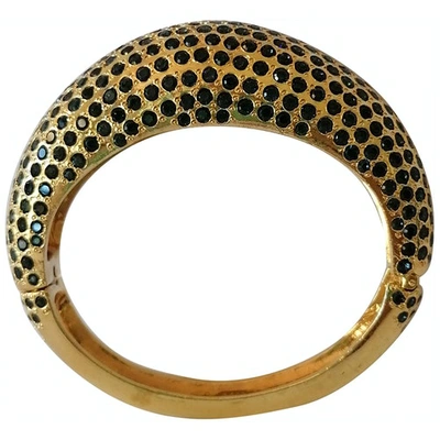 Pre-owned Versace Gold Metal Bracelet
