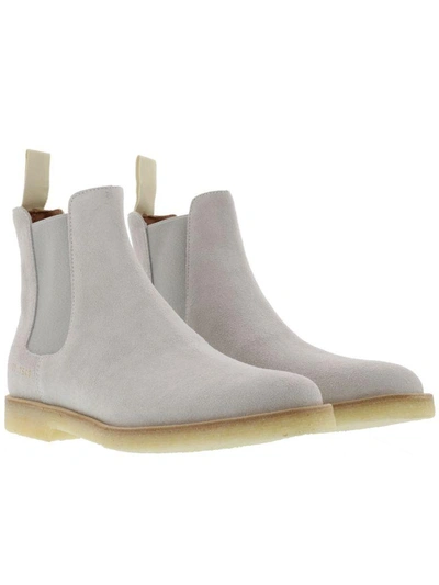 Common Projects Chelsea Ankle Boots In Grey