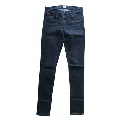 Pre-owned Edwin Slim Jeans In Anthracite