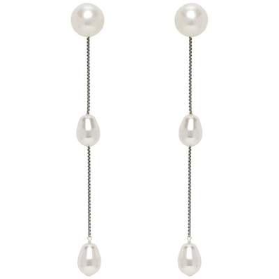 Sophie Buhai Imitation Pearl Linear Drop Earrings