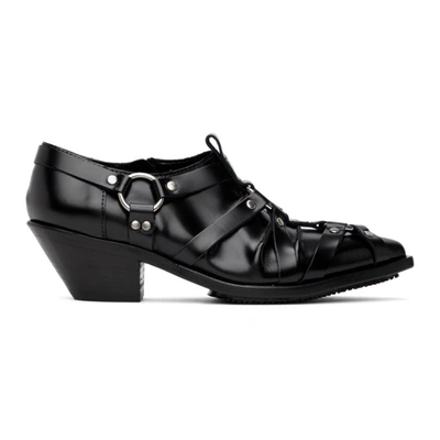 Junya Watanabe Black Harness Low Heels