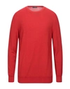 Drumohr Sweaters In Red