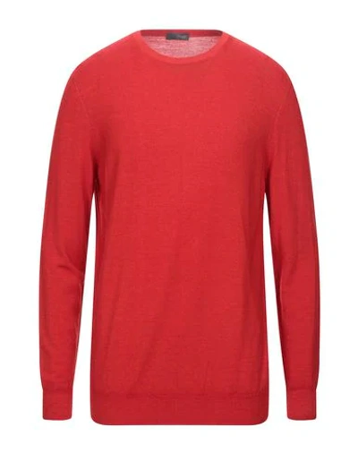 Drumohr Sweaters In Red